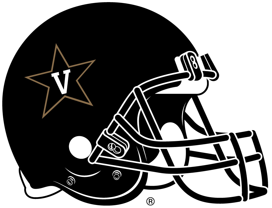 Vanderbilt Commodores 2011-2014 Helmet Logo iron on transfers for clothing